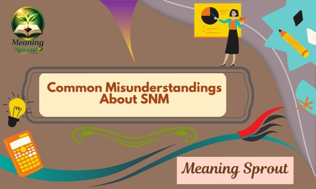 Common Misunderstandings About SNM