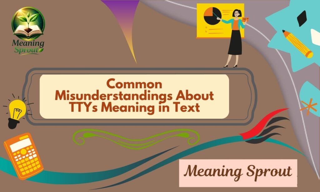 Common Misunderstandings About TTYs Meaning in Text