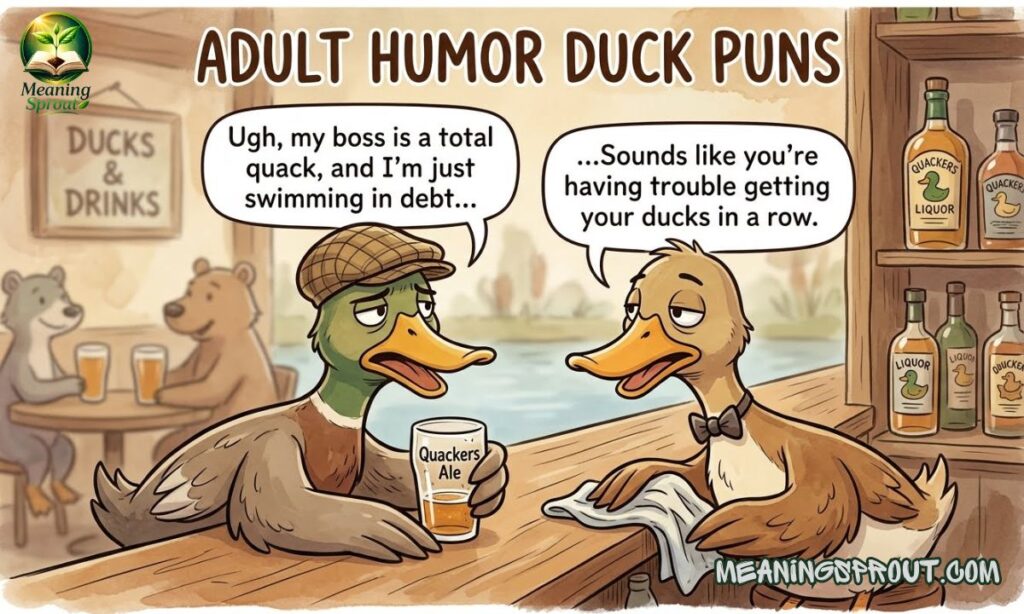 Adult Humor Duck Puns