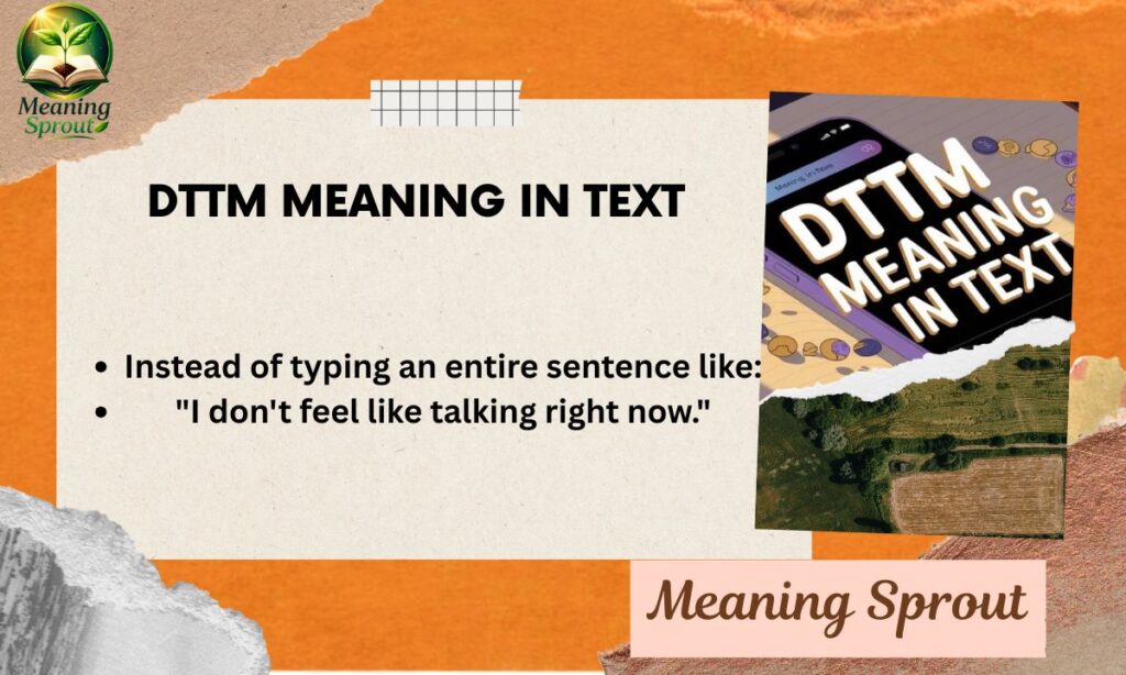 DTTM Meaning in Text: Shocking Truth Revealed!