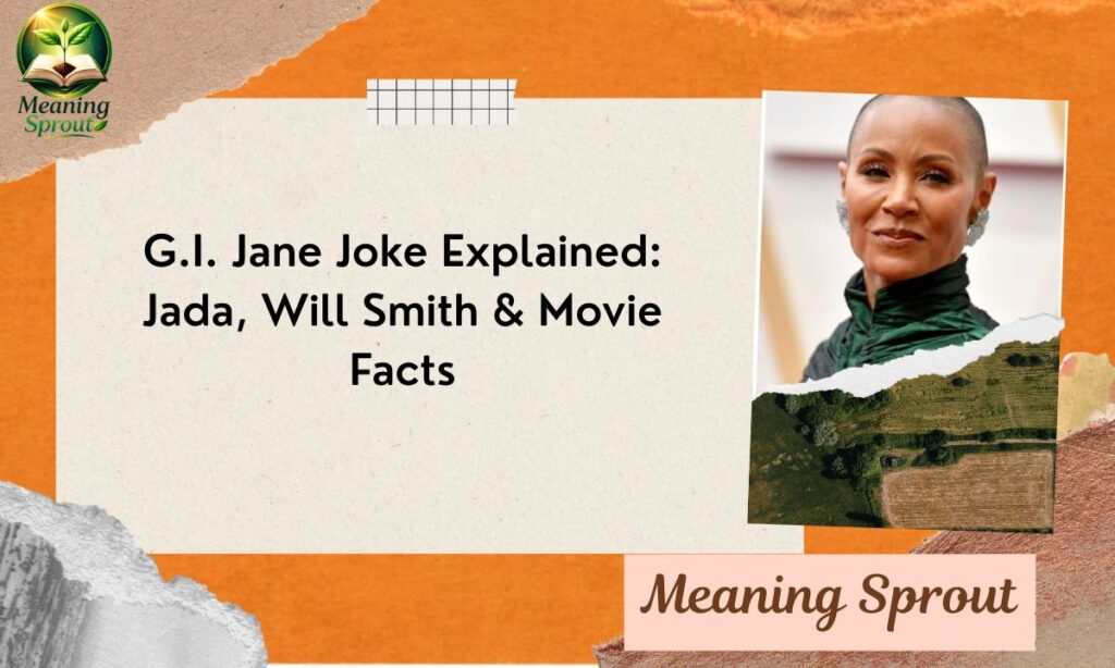 G.I. Jane Joke Explained: Jada, Will Smith & Movie Facts