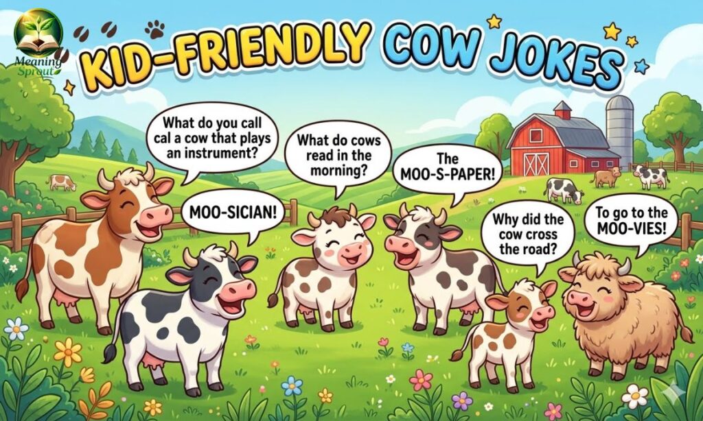 Kid-Friendly Cow Jokes