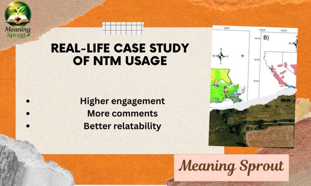 Real-Life Case Study of NTM Usage