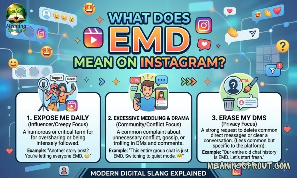 What Does EMD Mean in Instagram?