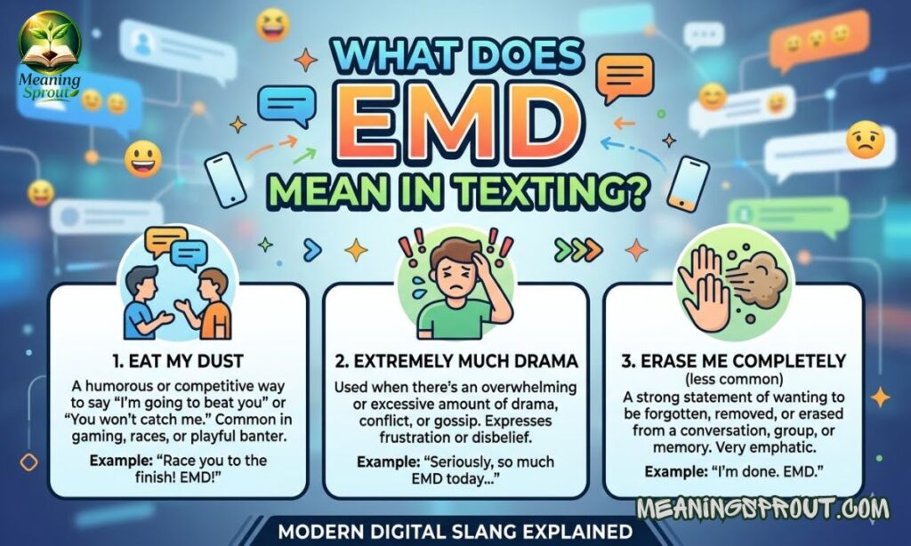 What Does EMD Mean in Texting: Texting Slang Explained (2026)