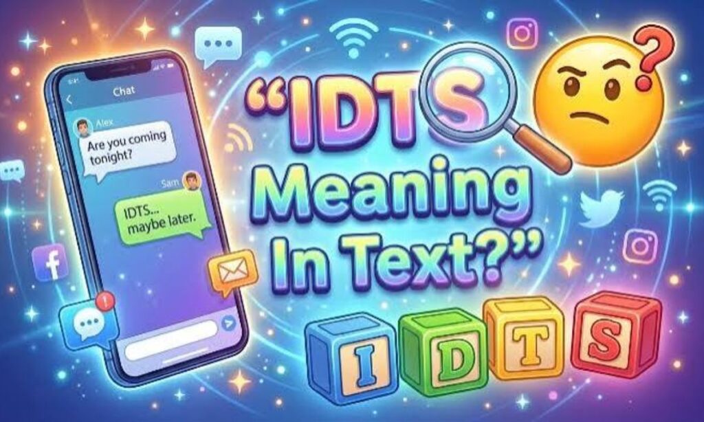 IDTS Meaning in Text: What It Means, How to Use It & Examples (2026)